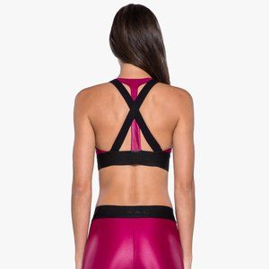 KORAL Azalea  Black Plyo Sports Bra